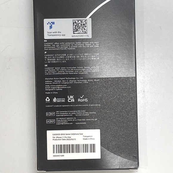 Brand New iPhone 11 Pro Max clear case - Picture 2 of 2